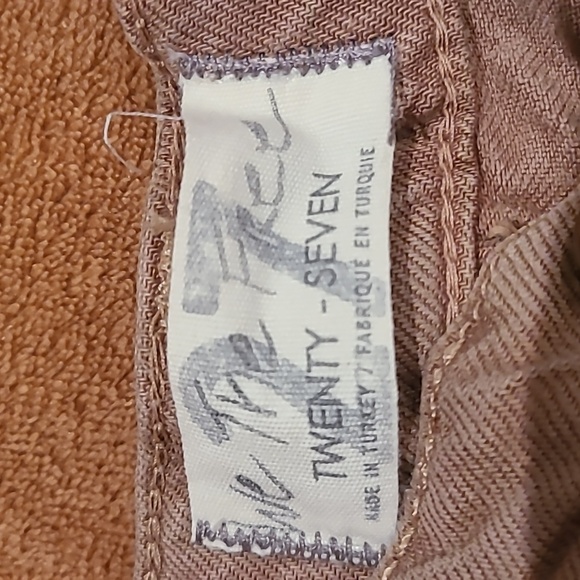 Free People SUPER SWEEPER Wide Leg High Rise Pants - Picture 2 of 14